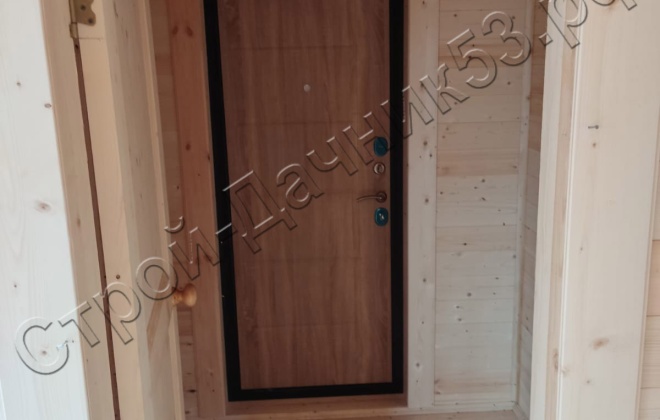 4 Каркасно-щитовой дом  Д-3, 9х8.5м, 67.5  М², Тверская область, Калязинский район, деревня Ярославищи. (16)